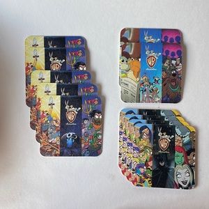 WARNER BROS ANIMATION | Square Beverage Paper Stock Coasters Set Of 10
